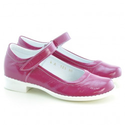 Buty dziecięce 121 lakierowane różowe