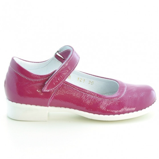 Buty dziecięce 121 lakierowane różowe