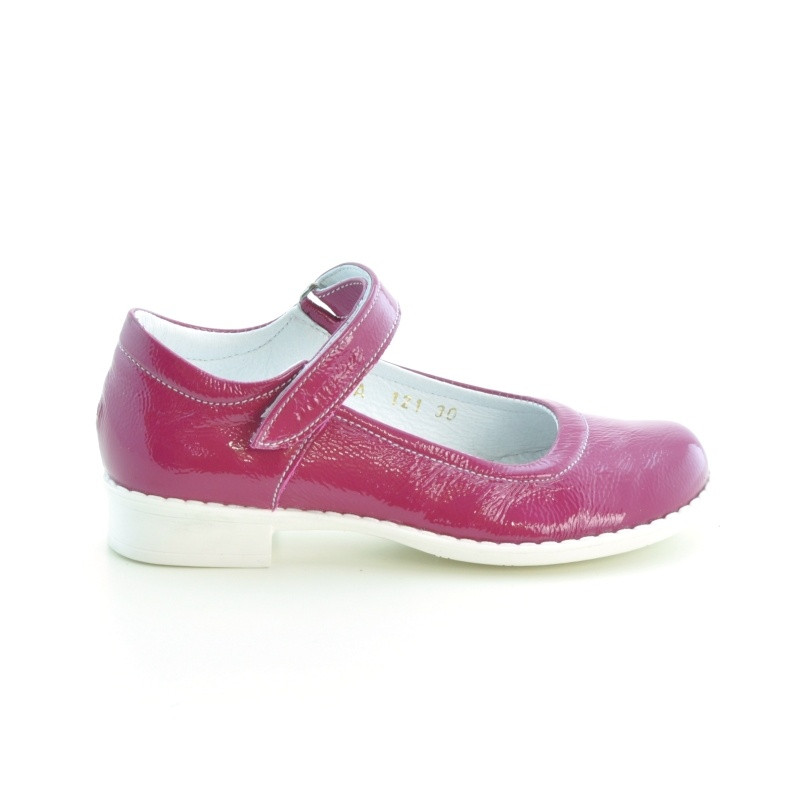 Buty dziecięce 121 lakierowane różowe