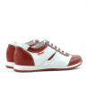 Buty dziecięce 136 czerwone+białe