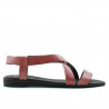 Sandały damskie 5010 różowe