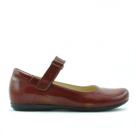 Buty dziecięce 125 bordowe