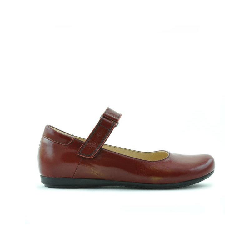 Buty dziecięce 125 bordowe