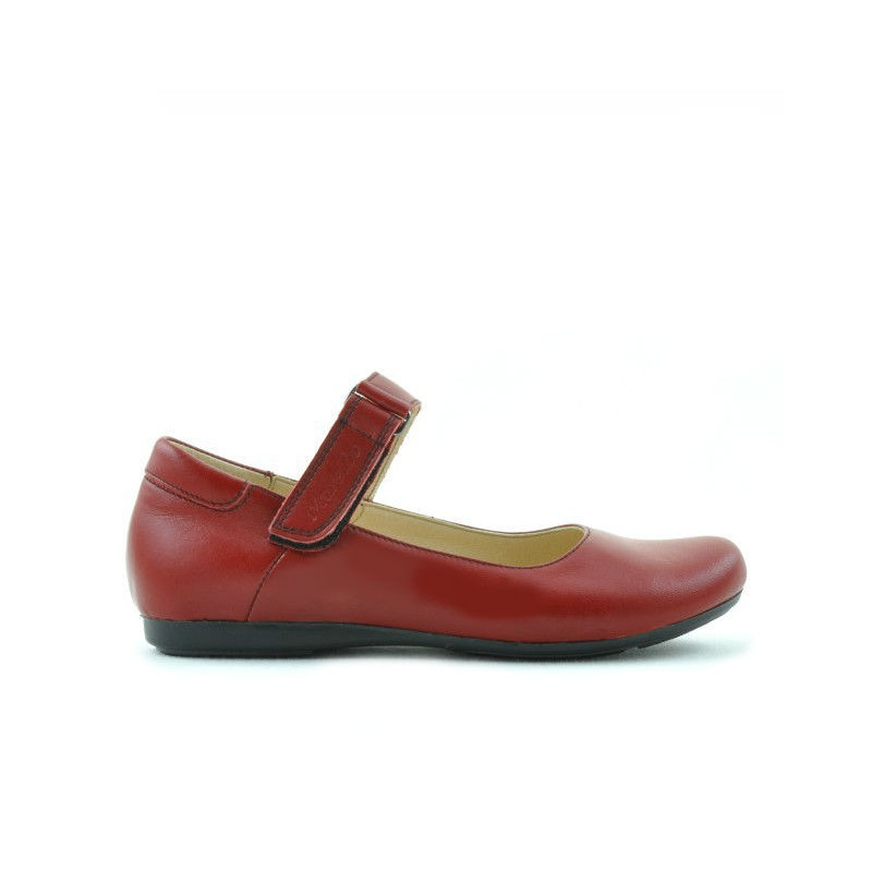Dziecięce buty 125 czerwone