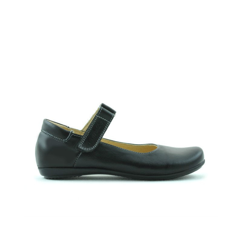 Dziecięce buty 125s czarny prosty