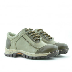 Dziecięce buty 137 khaki+beż