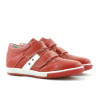 Dziecięce buty 134 czerwony+biały