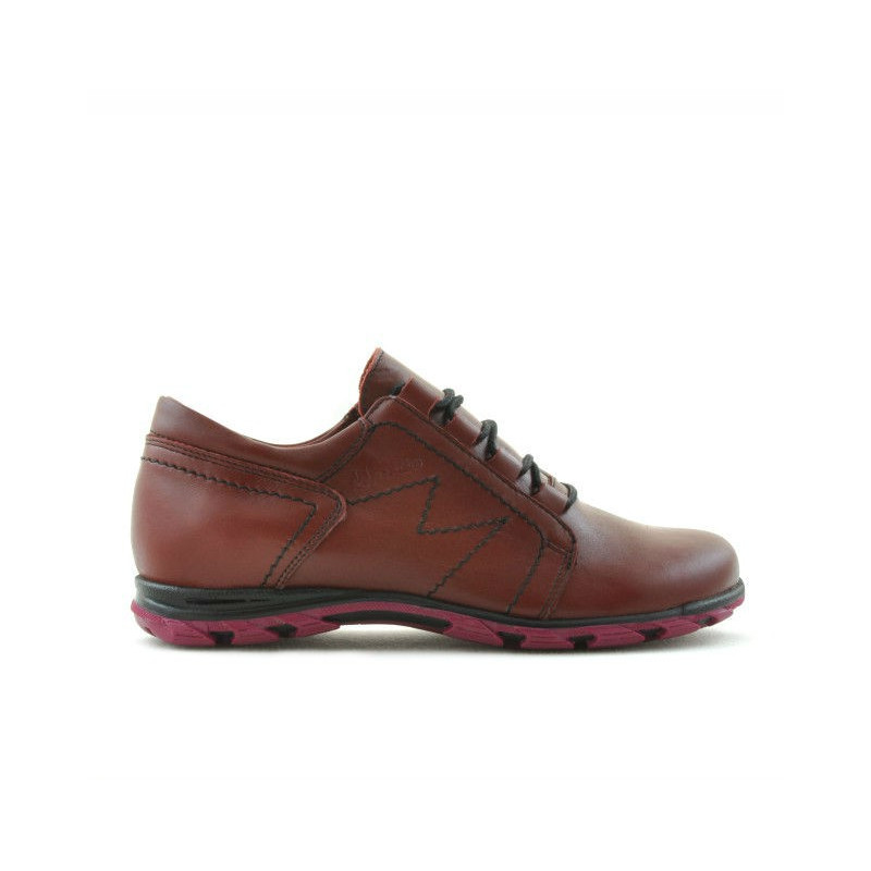 Dziecięce buty 138 bordowe