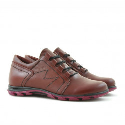 Dziecięce buty 138 bordowe