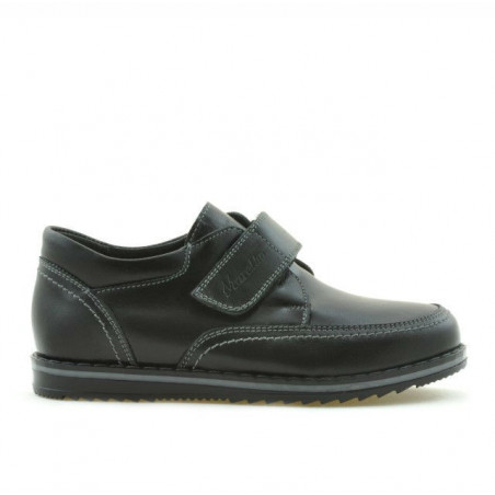 Dziecięce buty 113sc czarne na rzepy