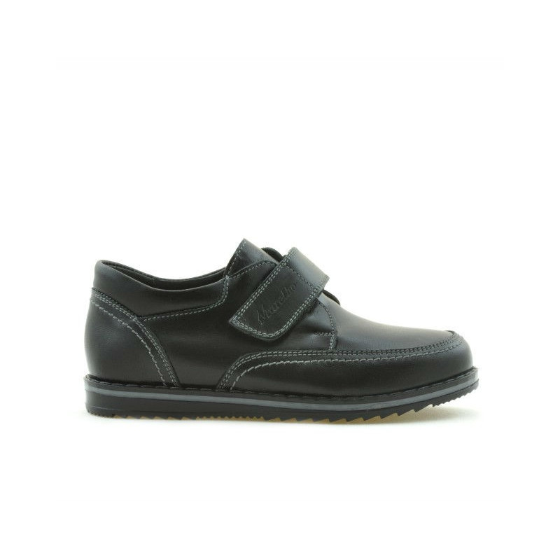 Dziecięce buty 113sc czarne na rzepy