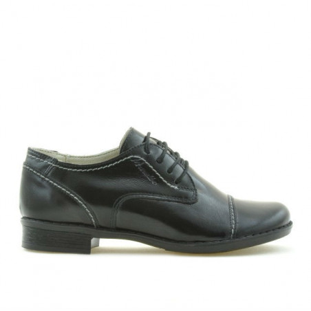 Dziecięce buty 131 czarny lakier
