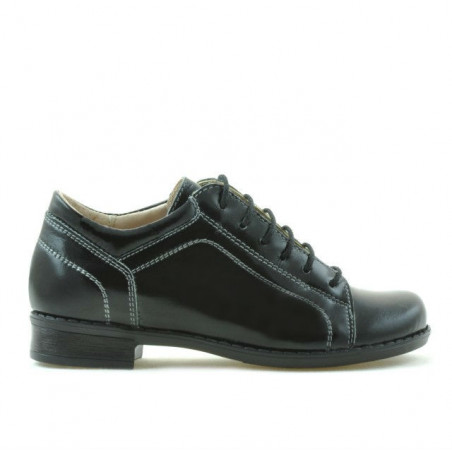 Dziecięce buty 122 czarny lakier