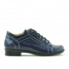Dziecięce buty 122 lakierowane indigo