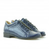 Dziecięce buty 122 lakierowane indigo