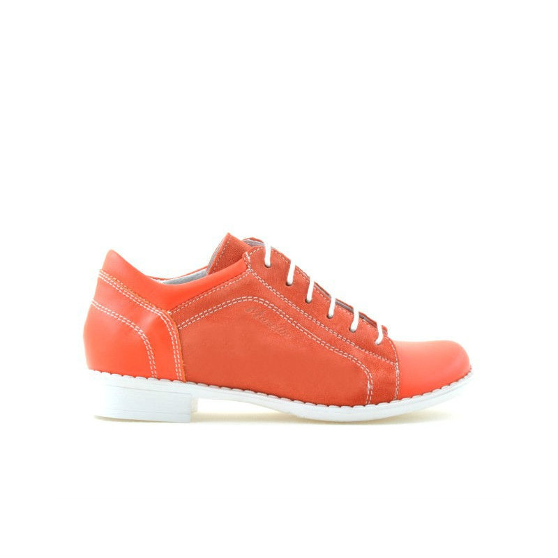 Buty dziecięce 122 czerwony koralowy łączony