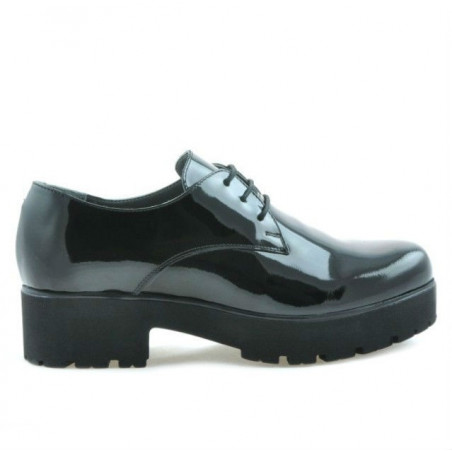 Damskie buty casual 660 lakierowane czarne