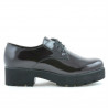 Damskie buty casual 660 lakier bordo