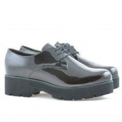 Damskie buty casual 660 lakier bordo