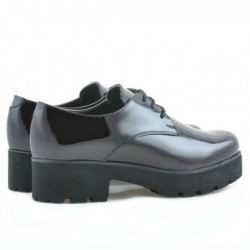 Damskie buty casual 660 lakier bordo