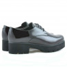 Damskie buty casual 660 lakier bordo
