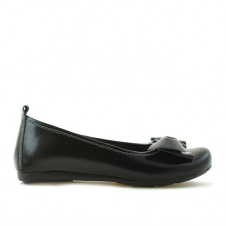 Buty dziecięce 141 czarny lakierowany