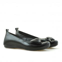 Buty dziecięce 141 czarny lakierowany