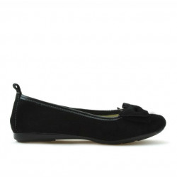 Buty dziecięce 141 czarny zamsz