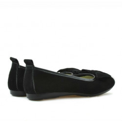 Buty dziecięce 141 czarny zamsz