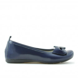 Buty dziecięce 141 lakier indigo