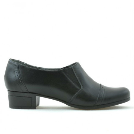 Damskie pantofle casual 651 czarne
