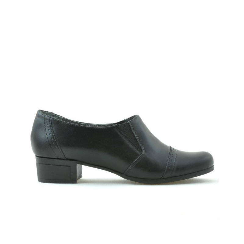 Damskie pantofle casual 651 czarne