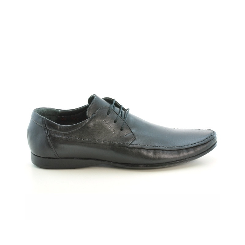 Buty casual / eleganckie męskie 862 czarne
