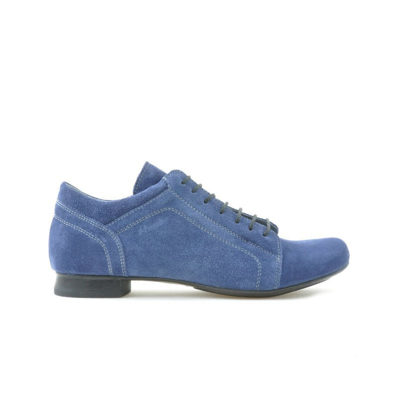 Buty casual damskie 645 indigo welur