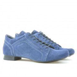 Buty casual damskie 645 indigo welur