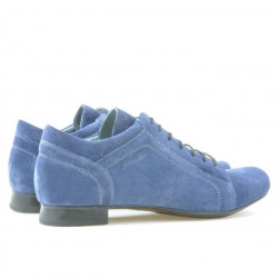Buty casual damskie 645 indigo welur