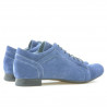 Buty casual damskie 645 indigo welur