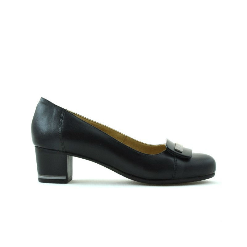 Damskie buty casual / eleganckie 654 czarne
