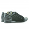 Damskie buty casual 645 czarno-kombinowane