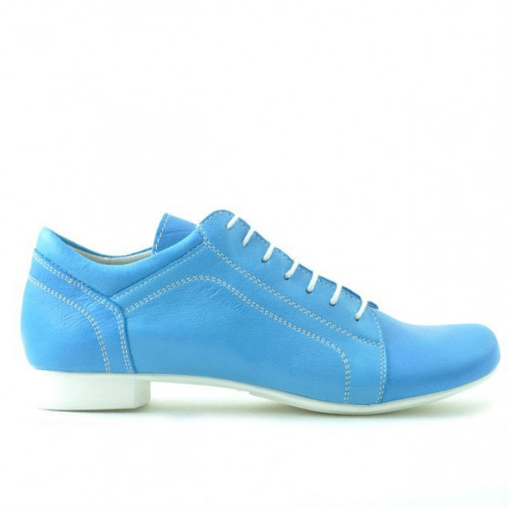 Damskie buty casual 645 turkusowe