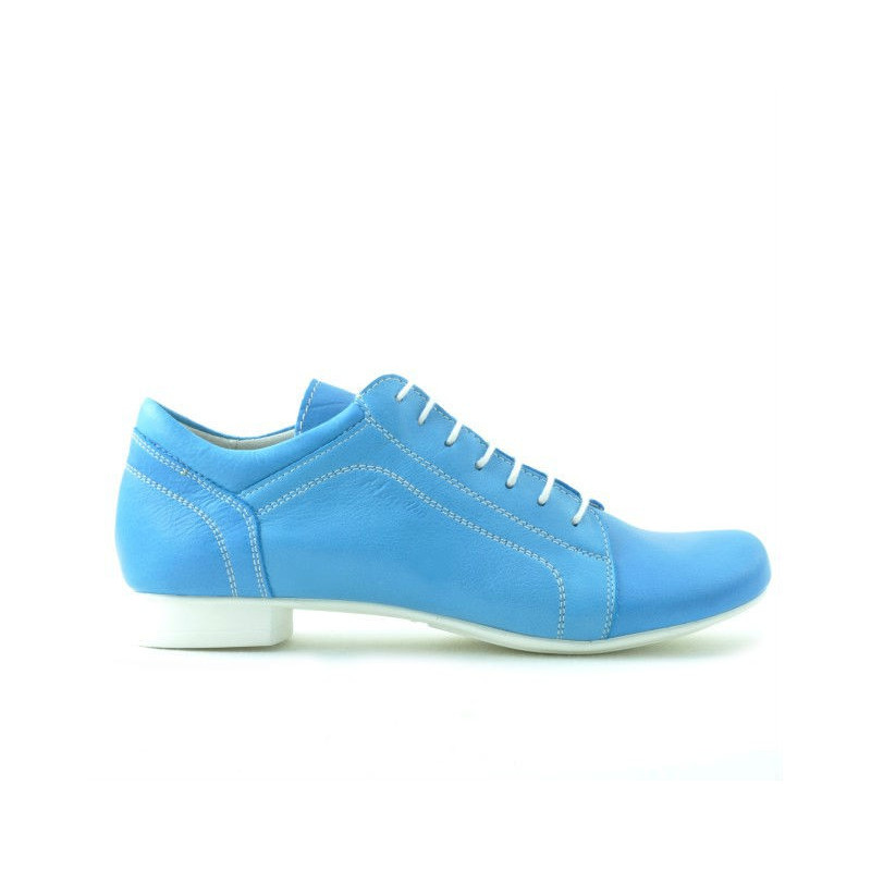 Damskie buty casual 645 turkusowe