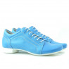 Damskie buty casual 645 turkusowe