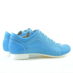 Damskie buty casual 645 turkusowe