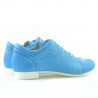 Damskie buty casual 645 turkusowe