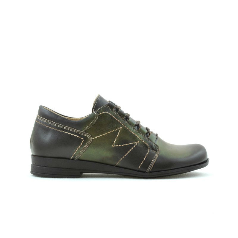 Damskie buty casual 608 brązowe