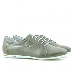 Buty sportowe / casual damskie 646 piasek + biały