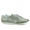 Buty sportowe / casual damskie 646 piasek + biały