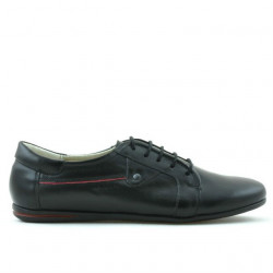 Damskie buty sportowe / casualowe 646 czarne+czerwone