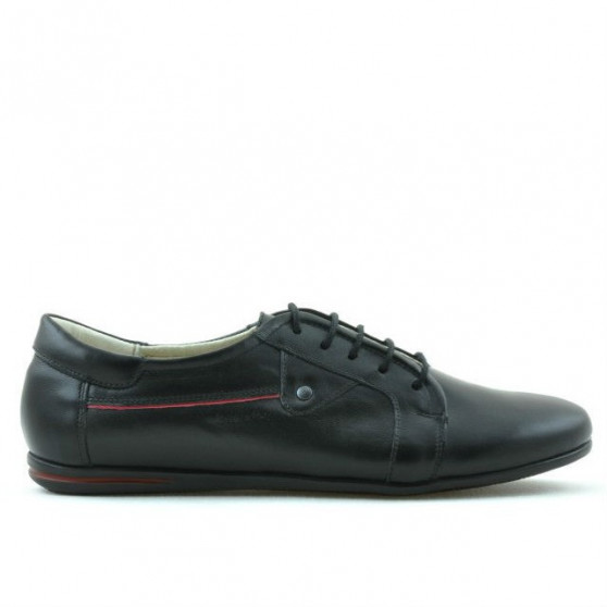 Damskie buty sportowe / casualowe 646 czarne+czerwone