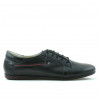 Damskie buty sportowe / casualowe 646 czarne+czerwone